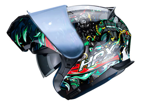 CASCO AMATISTA RAGNAROK NEGRO / VERDE